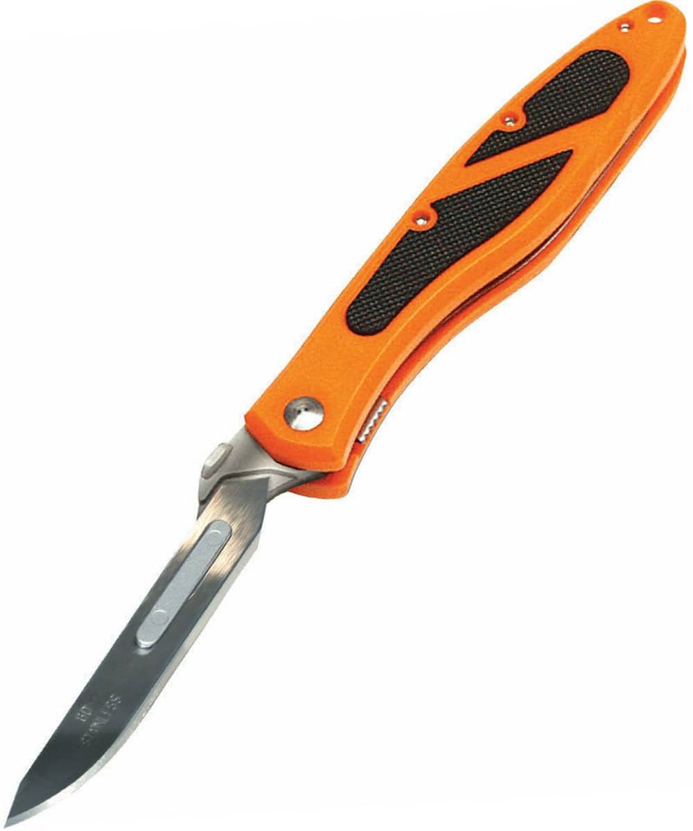 Havalon Piranta Edge Folder - Blaze Orange XTI-60AEDGE